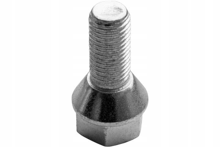 Zestaw 8 śrub stożkowych z kołnierzem do kół osi niehamowanej przyczepy