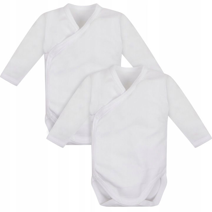 2-pak BODY KOPERTOWE rozpinane DŁUGI RĘKAW 74