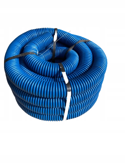 RURA KARBOWANA AROT DVR PESZEL DO ZIEMI NIEBIESKI 450N FI. 50mm 10m ELMARK