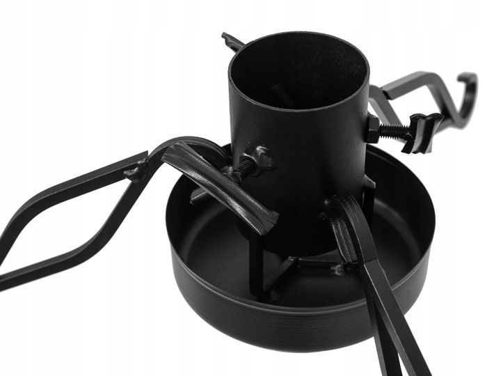 STOJAK POD CHOINKĘ CHOINKOWY CHOINKA LOFT DUŻY METALOWY MISA NA WODĘ ZŁOTY