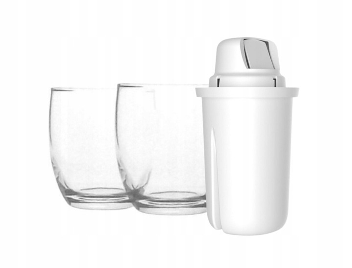 Dzbanek filtrujący Dafi Astra LED 3L czarny + 1 classic + 2 szklanki