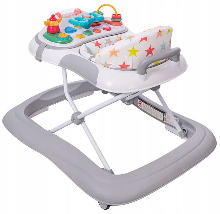 PIMKO ZIPPI CHODZIK DLA DZIECKA INTERAKTYWNY CHODAK DO NAUKI CHODZENIA GREY