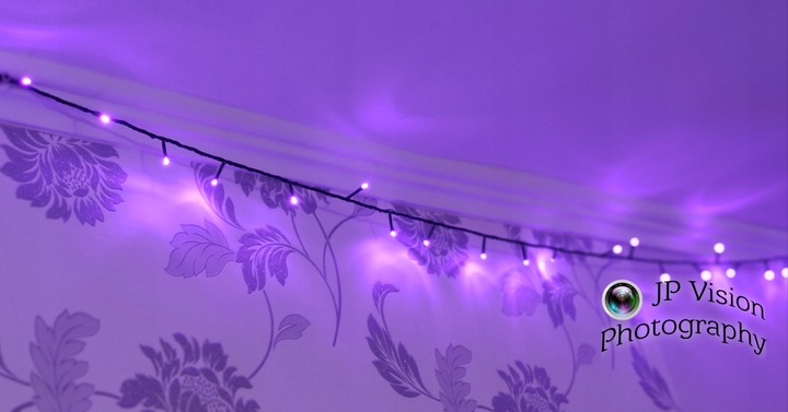 LAMPKI CHOINKOWE 300 LED FIOLETOWE WEW/ZEW