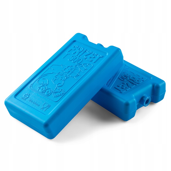 10x WKŁADY MROŻĄCE ŻELOWE DO LODÓWKA TURYSTYCZNA 10 SZTUK MEGA DUŻE 500ml