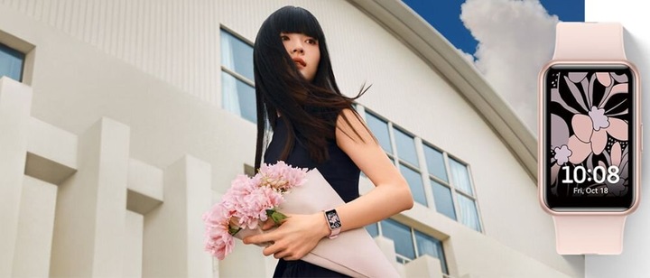 Smartwatch HUAWEI Watch Fit SE Różowy