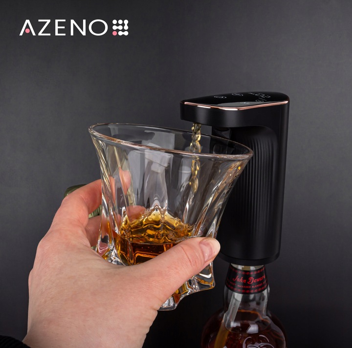 DOZOWNIK NALEWAK DO ALKOHOLU ELEKTRYCZNY DO WÓDKI WHISKEY WINA Z AERATOREM