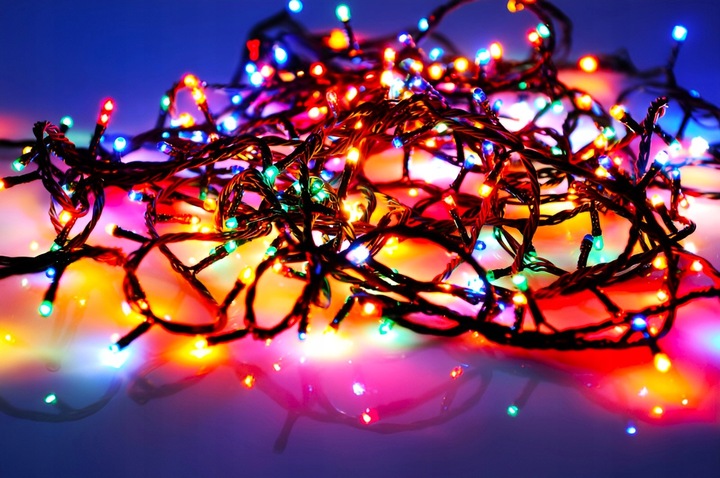 Lampki Choinkowe 1000 LED Wielokolorowe ZEW / WEW