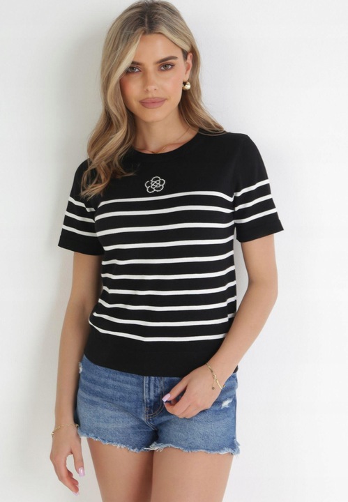 Born2Be Czarna Bluzka damska