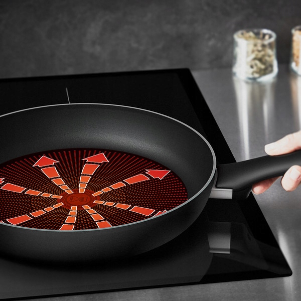 Patelnie TEFAL HARD TITANIUM 20 26cm 2 el gazowe