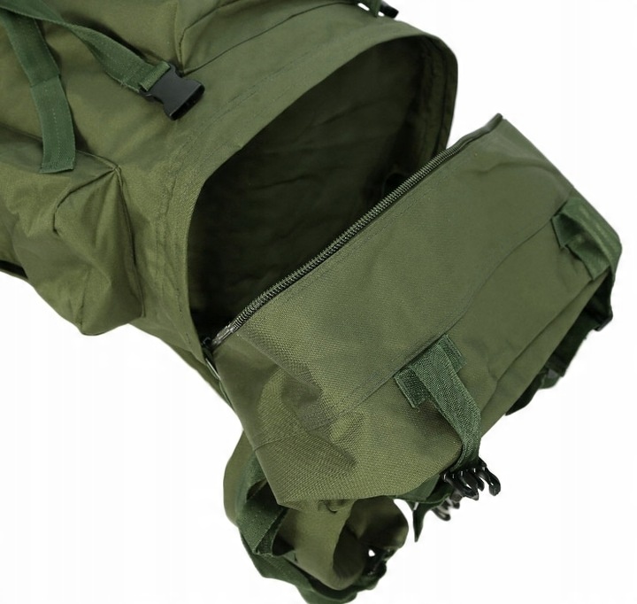 Plecak turystyczny wojskowy taktyczny Mil-Tec Ranger 75 l olive z pokrowcem