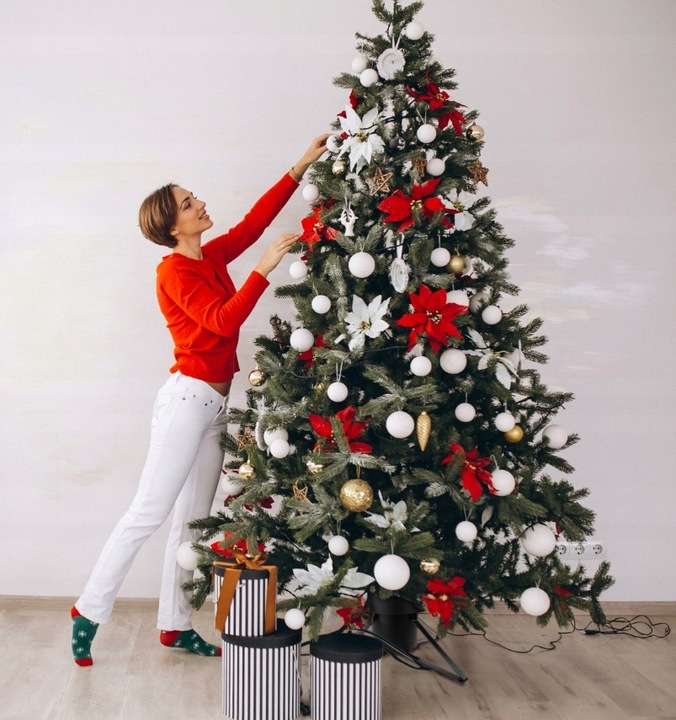 STOJAK CHOINKOWY METALOWY POD CHOINKĘ PODSTAWKA NA DRZEWKO POJEMNIK ZIELONY