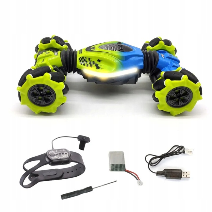 SAMOCHÓD ZDALNIE STEROWANY GESTAMI RĘKĄ AUTO TWISTER STUNT DRIFT 4X4 360°