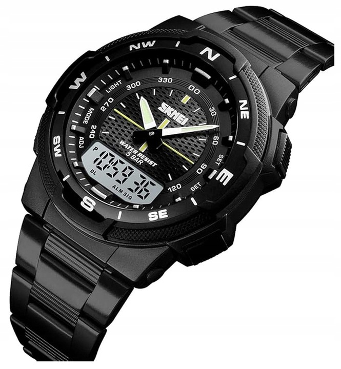 Zegarek męski SKMEI 1370 bransoleta elektroniczny