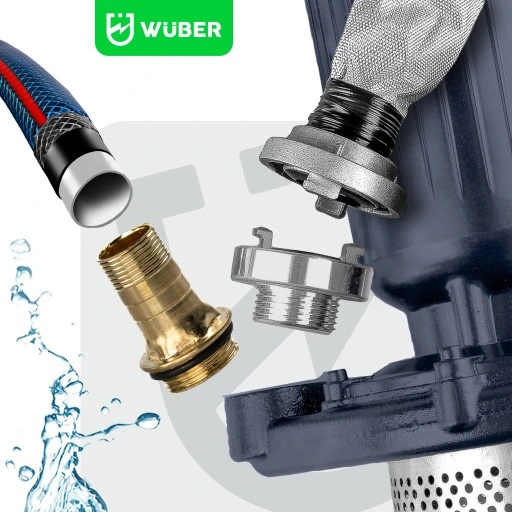 POMPA DO WODY BRUDNEJ CZYSTEJ ZANURZENIOWA SITKO SITO SZAMBA 2100W 1"