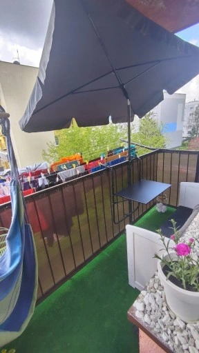 PARASOL SKŁADANY BALKONOWY PLAŻOWY OGRODOWY TARAS