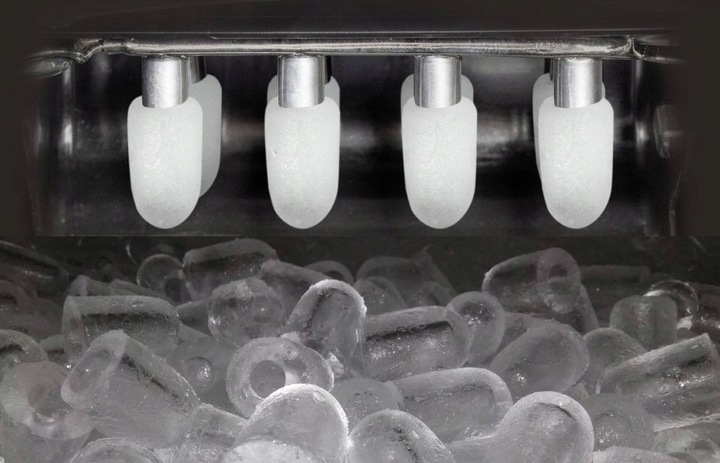 DOMOWA KOSTKARKA DO LODU MASZYNA DO KOSTEK 10kg EKSPRESOWY LÓD DO NAPOJU