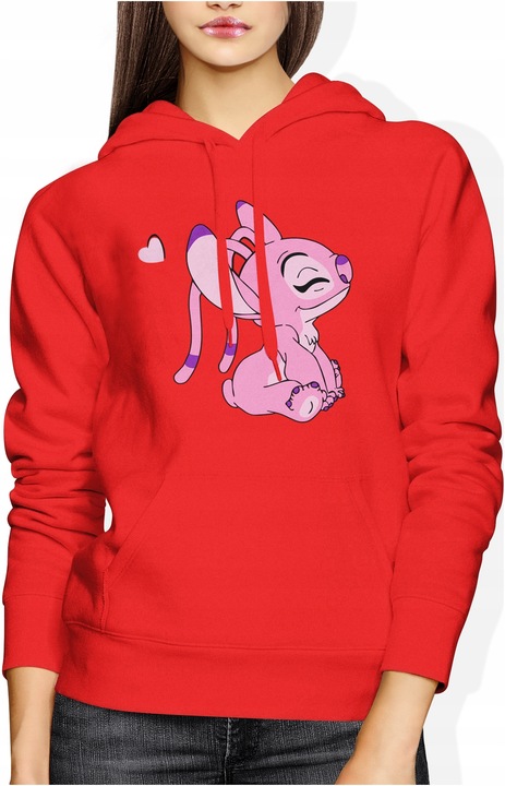 BLUZY DLA PAR PREZENT NA WALENTYNKI STITCH STICH DLA ZAKOCHANYCH STICZ S