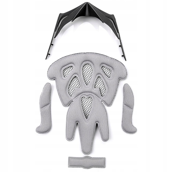 KASK ROWEROWY METEOR MV29 DRIZZLE M 55-58 odpinany daszek siatka od owadów