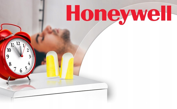 Zatyczki do uszu do spania, Stopery do uszu Honeywell Bilsom 303 L 50 Par