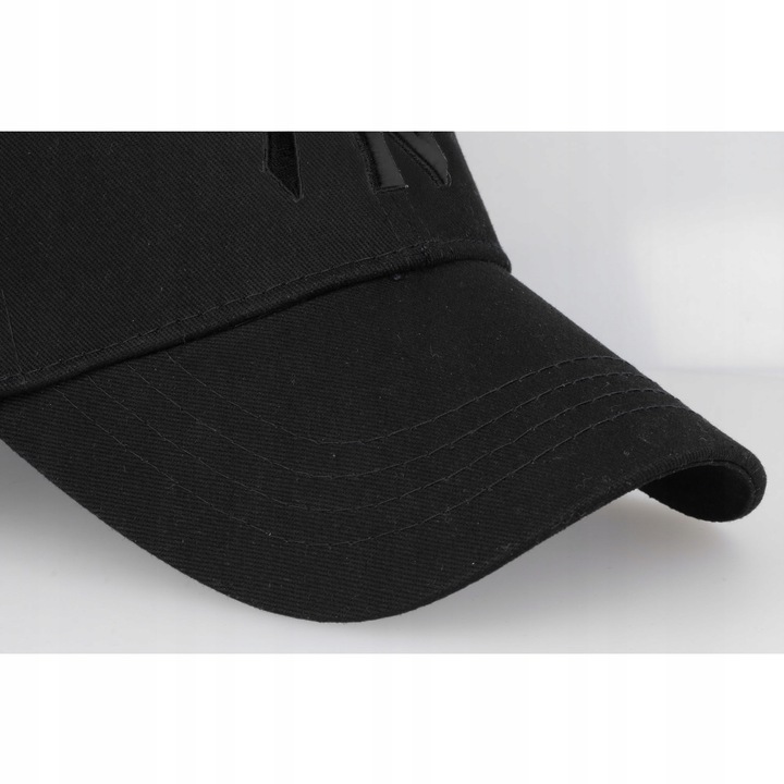 Czapka z daszkiem bejsbolówka męska damska czarna