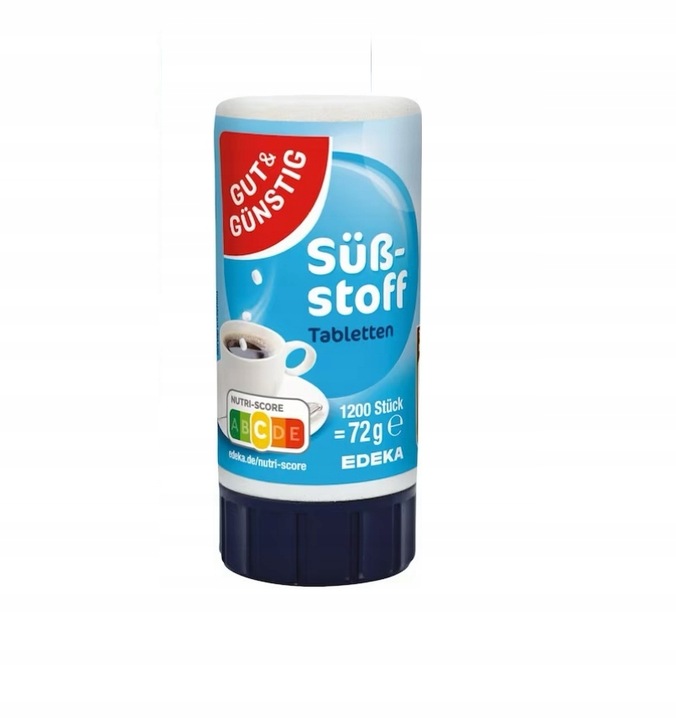 G&G SŁODZIK W TABLETKACH FIT DIETETYCZNY NIEMIECKI EDEKA 0,072 kg/1200