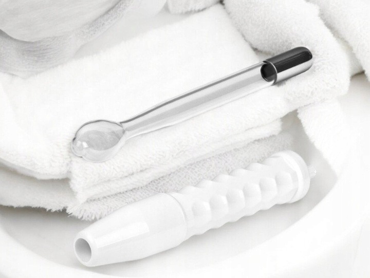 DARSONVAL DERMA WAND 4 ELEKTRODY DO TWARZY CIAŁA WŁOSÓW PIELĘGNACJA