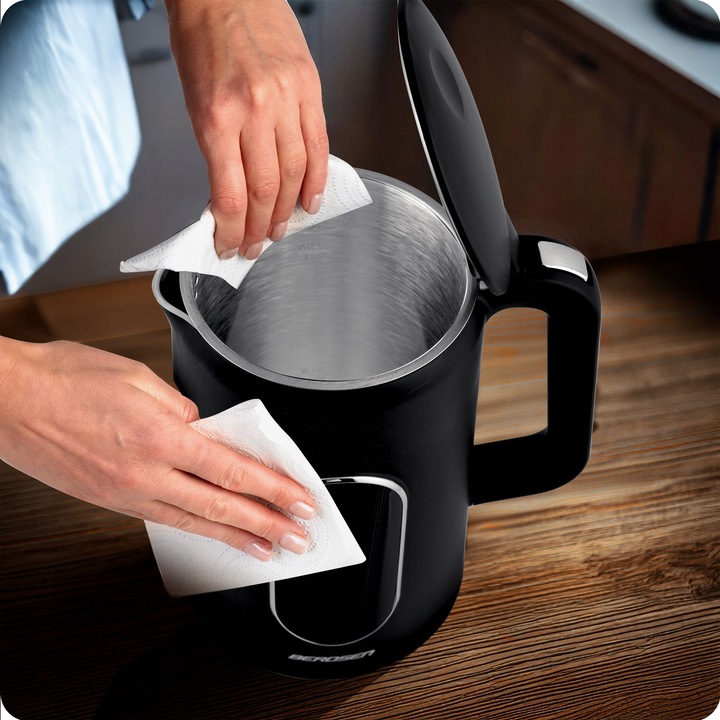 CZAJNIK ELEKTRYCZNY REGULACJA TEMPERATURY 2200W PANEL DOTYKOWY 1,7L BERDSEN