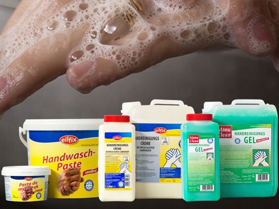 Eilfix Pasta Krem do mycia bardzo brudnych rąk 20l