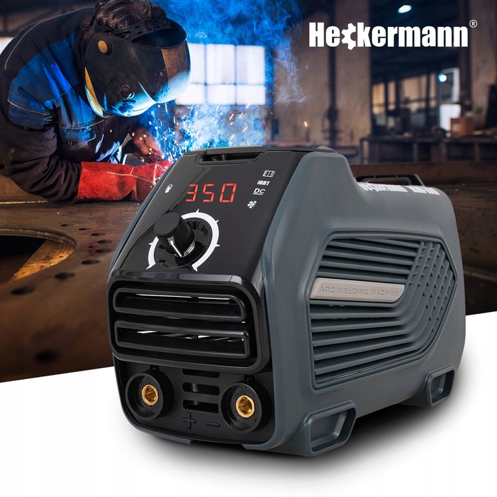 SPAWARKA INWERTOROWA MOCNA IGBT LCD MMA 330A IP21S 85%