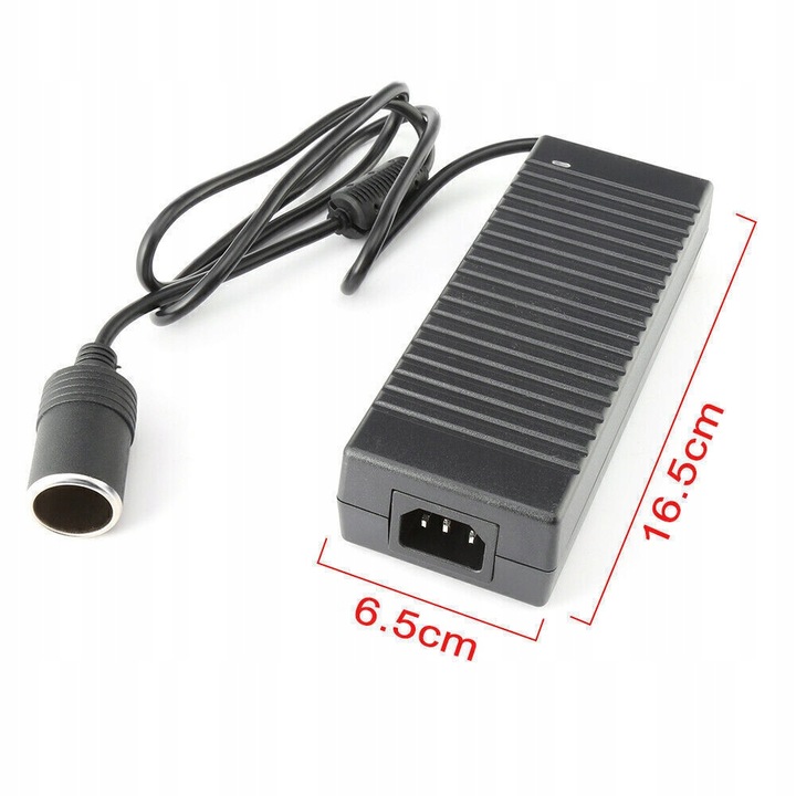 AC TO DC CONVERTER,120W 100V-240V TO 12V/10A CIGARETTE LIGHTER ADAPTER