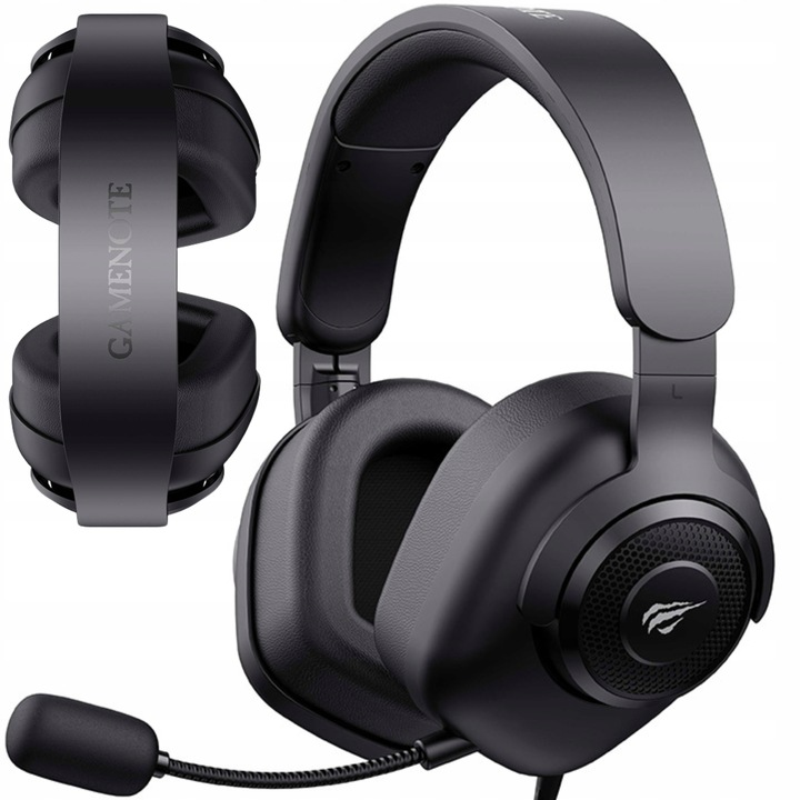 SŁUCHAWKI GAMINGOWE Z MIKROFONEM HAVIT H2230D NAUSZNE PRZEWODOWE 1.8M