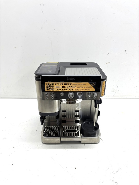 NIEKOMPLETNY Ekspres do kawy Ninja Luxe Essential ES501EU srebrny