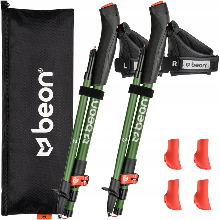 KIJE NORDIC WALKING SKŁADANE KIJKI DO CHODZENIA SPACEROWANIA REGULOWANE