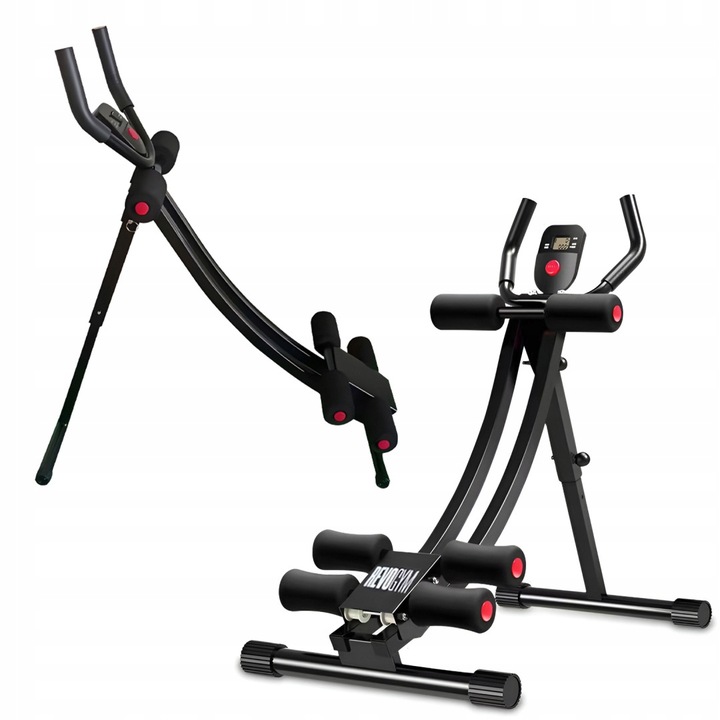 TRENAŻER MIĘŚNI BRZUCHA SKŁADANY REGULOWANY RP01