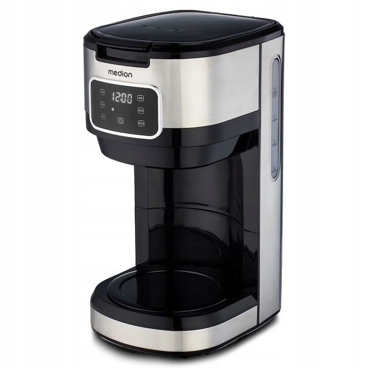 DOBRY EKSPRES DO KAWY PRZELEWOWY 1,25L Z TERMOSEM 900W WYŚWIETLACZ