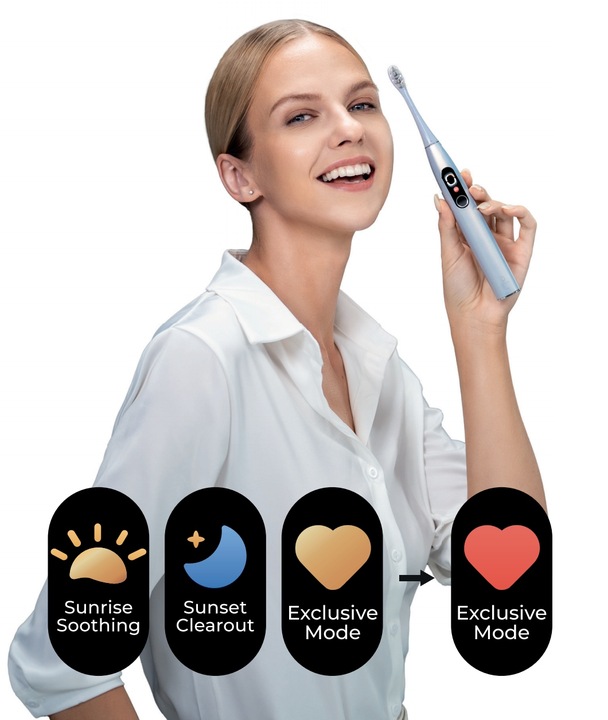 Szczoteczka soniczna OCLEAN X Pro Digital ZESTAW