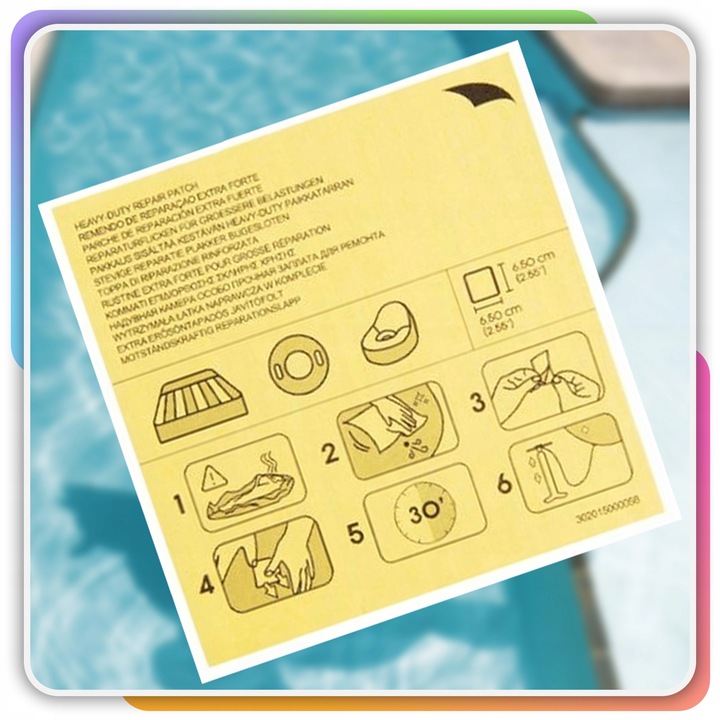 Materac Dmuchany Jednorożec GIGANT na Basen Plażę Uchwyty 224x159cm Bestway