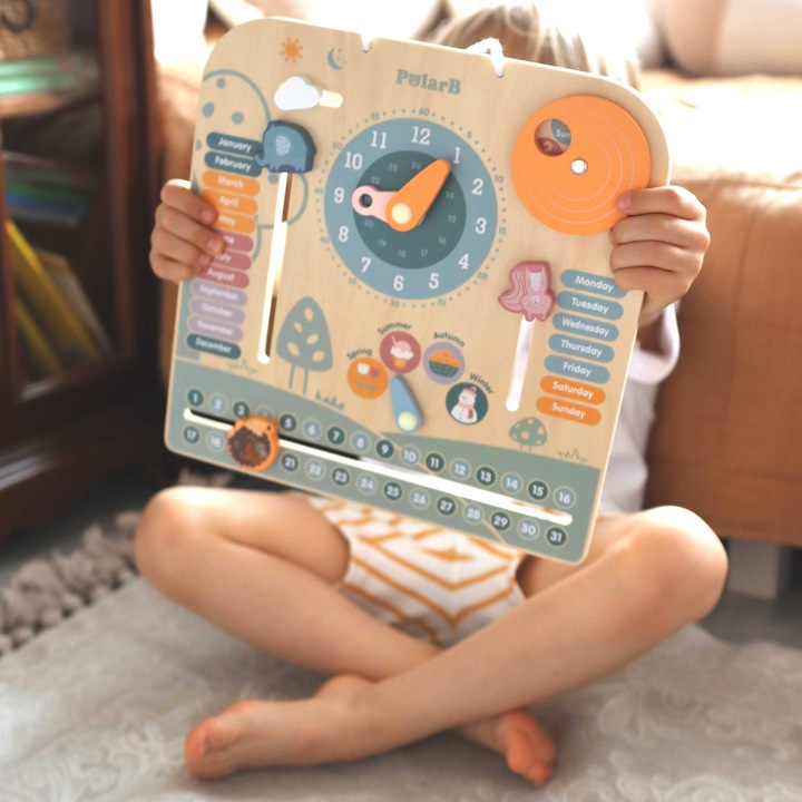 VIGA POLARB ZEGAR TABLICA MANIPULACYJNA GODZINY