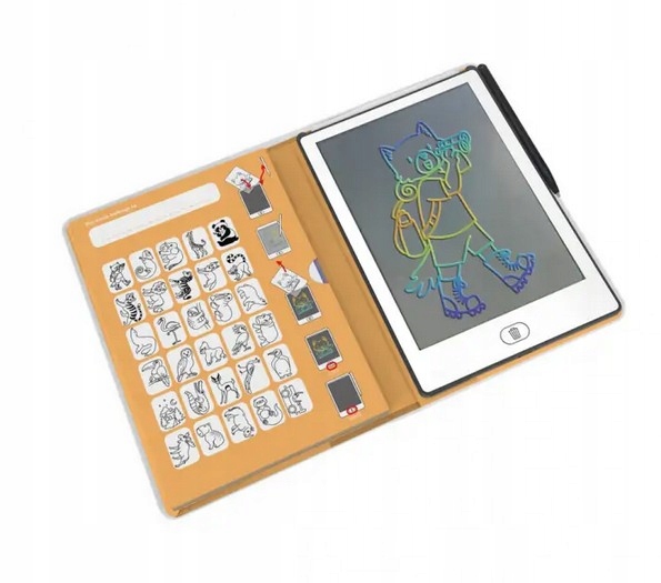 Kidywolf KIDYDRAW-MINI Interaktywny Mini tablet do rysowania Animals