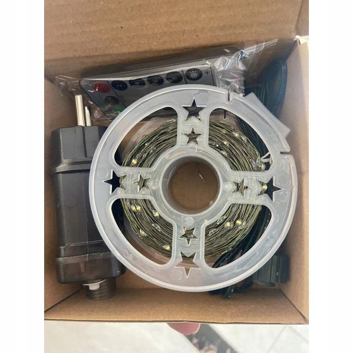 Zewnętrzne lampki choinkowe 1000 LED 100m, IP67 do dekoracji świątecznych