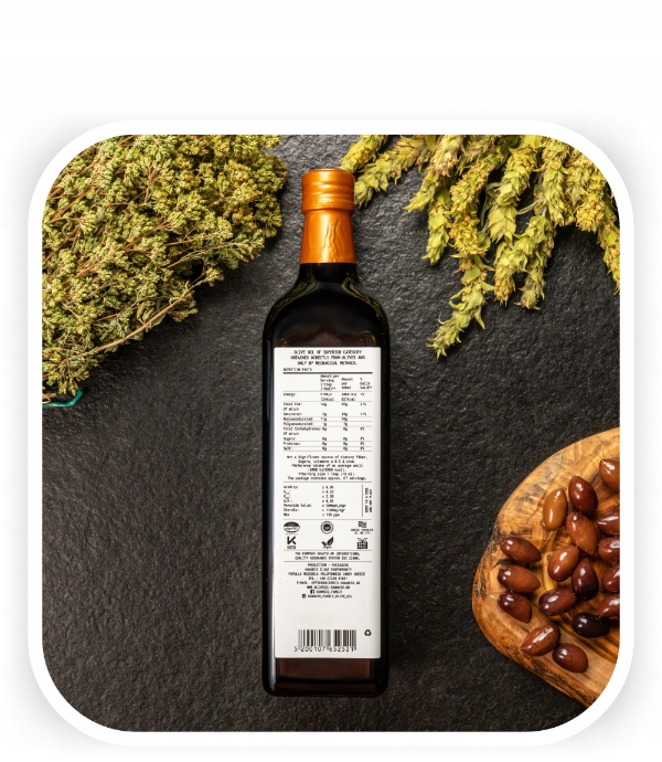 Oliwa Extra Virgin Grecka Delikatna Tradycyjna 1l - ŚWIEŻY ZBIÓR 2024/2025