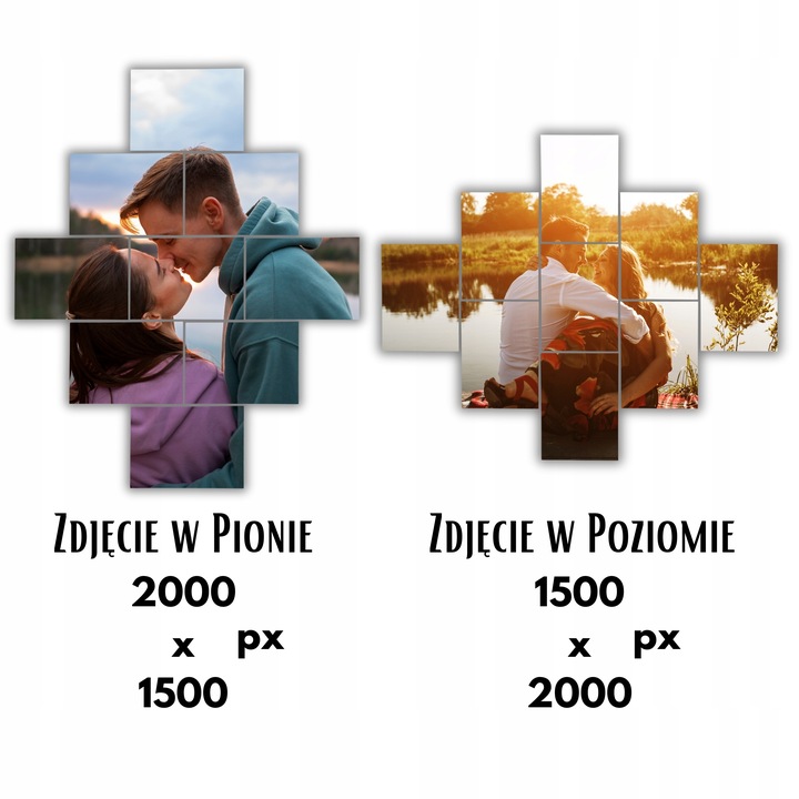 Obraz na płótnie prezent na walentynki rocznice ślubu dla niej dla niego