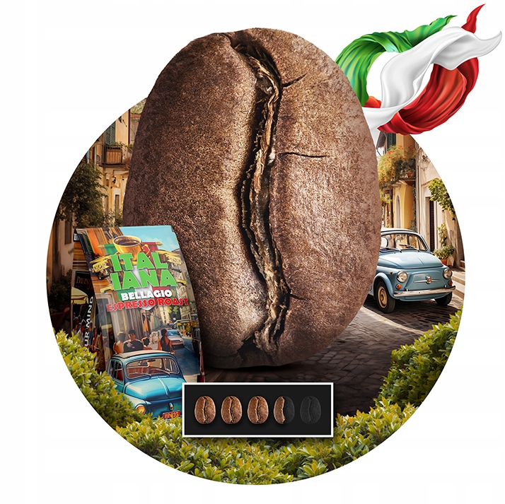 Kawa ziarnista 1kg x2 Świeżo Palona z PALARNI KAWY BLUE ORCA + GRATIS