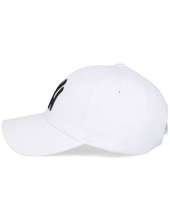 Czapka z daszkiem snapback regulowana biała