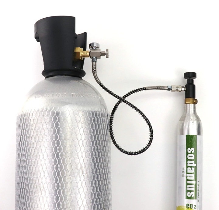 Wąż Przetoczka Adapter Do Napełniania CO2 pasuje do Sodastream brita dafii