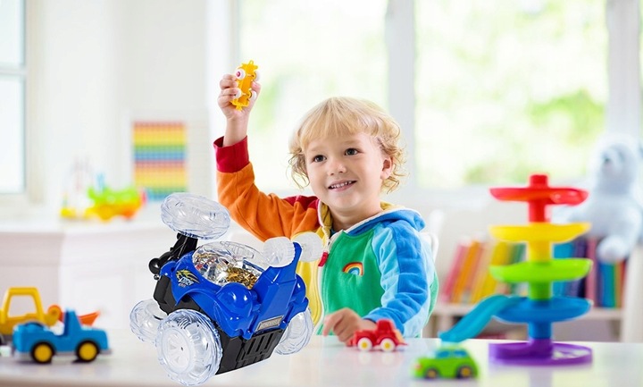 SAMOCHÓD ZDALNIE STEROWANY AUTO TWISTER KASKADER NA PILOTA DLA CHŁOPCA