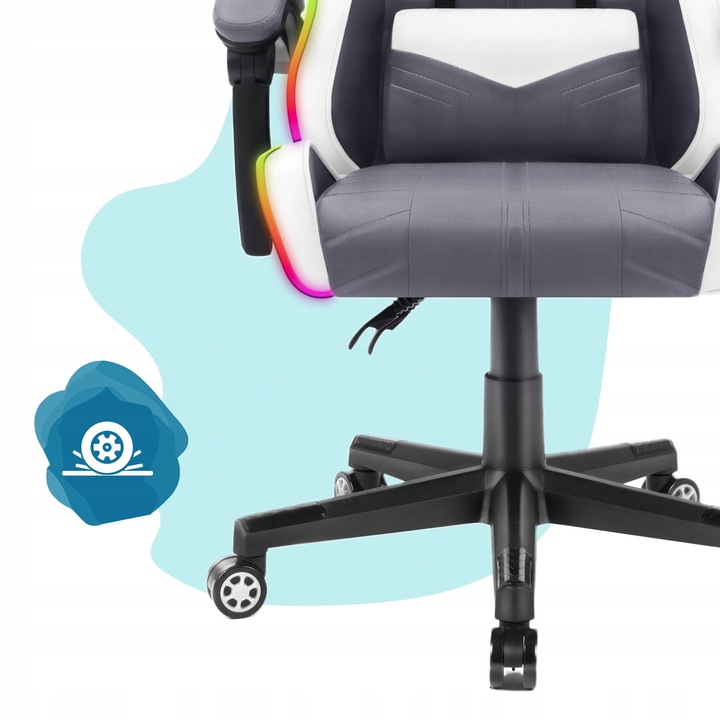 FOTEL GAMINGOWY DLA GRACZA BIUROWY HELL'S