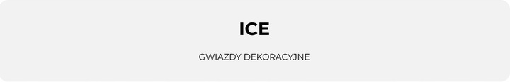 Gwiazda wisząca biała ICE 70 cm