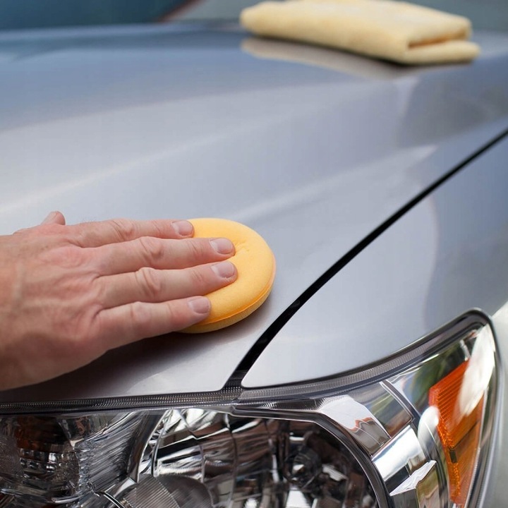 Meguiars Soft Foam Applicator Pad Aplikator Wosk Słoneczko Gąbka 2 szt
