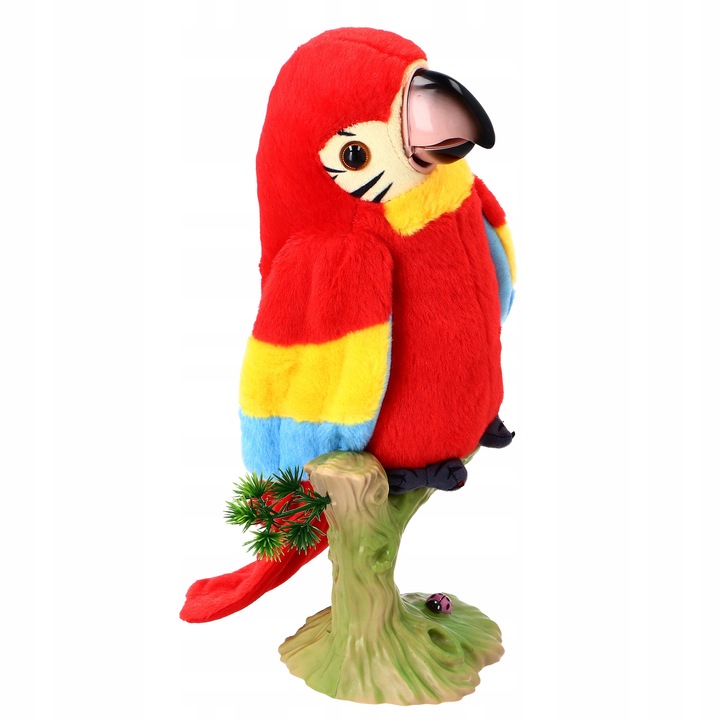 INTERAKTYWNA GADAJĄCA PAPUGA TAŃCZY POWTARZA